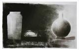 Study of a vase and jug by Stephen Baker, Drawing, Charcoal on Paper